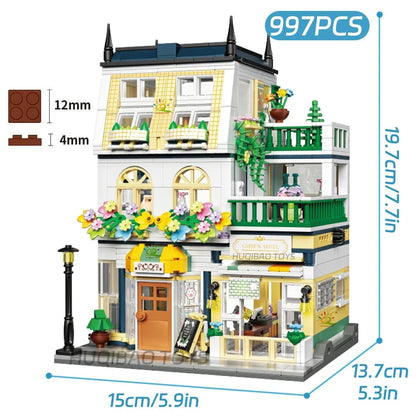 Maison de ville avec petit jardin