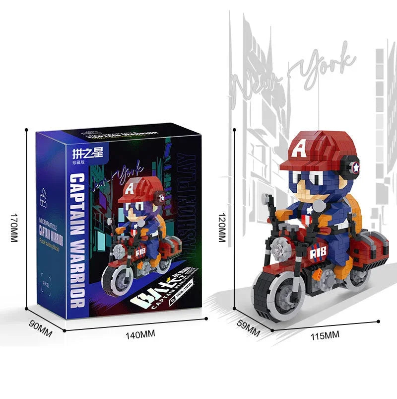 Super-Héros - Figurine Moto