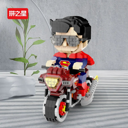 Super-Héros - Figurine Moto