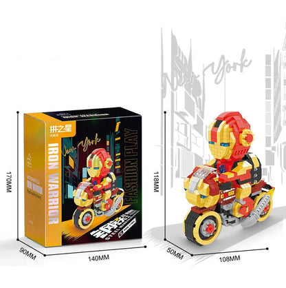 Super-Héros - Figurine Moto