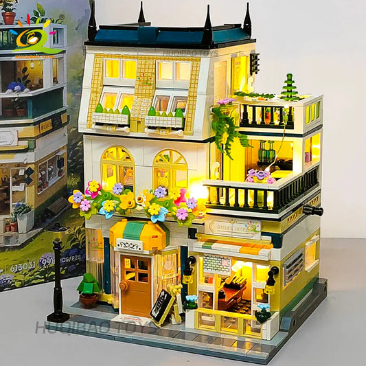 Maison de ville avec petit jardin